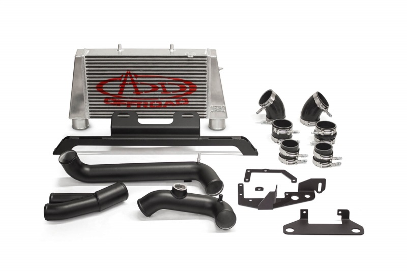 Ford F-150 Raptor Intercooler Upgrade Kit - Addictive Desert Designs - Relocation Bracket + Rotated Bottom Mount BOV Tube - `17-`18